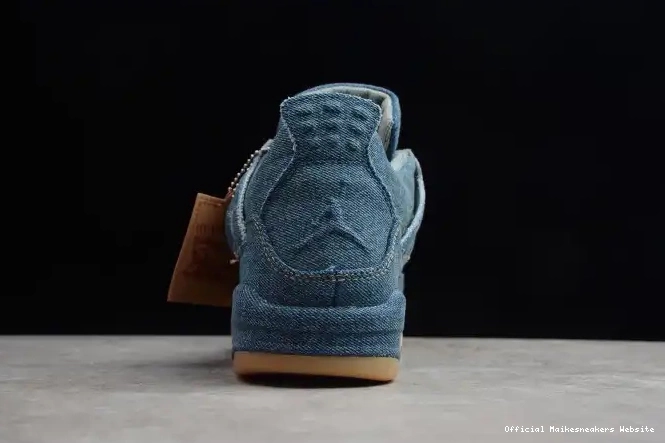 Official Maikesneakers Air Nike Levi's x 4 Jordan Denim AO2571-401 0415